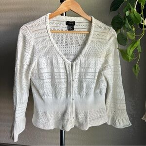 White Cardigan and Floral Dress Bundle